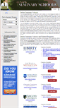 Mobile Screenshot of onlineseminaryschools.org